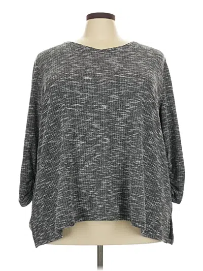 Pre-owned Catherines Pullover Sweater In Gray