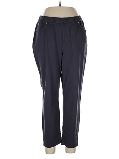 Pre-owned Catherines Track Pants In Black