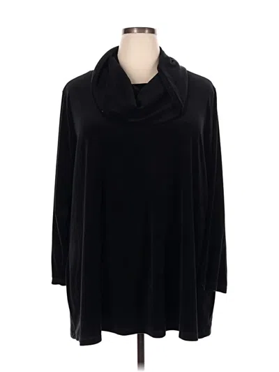 Pre-owned Catherines Turtleneck Sweater In Black