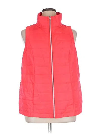 Pre-owned Catherines Vest In Red