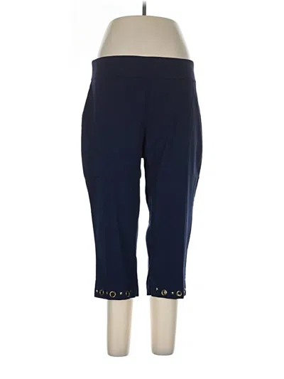 Pre-owned Cathy Daniels Active Pants In Blue