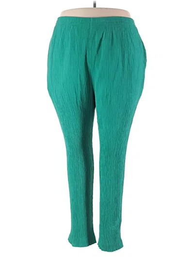 Pre-owned Cathy Daniels Casual Pants In Teal