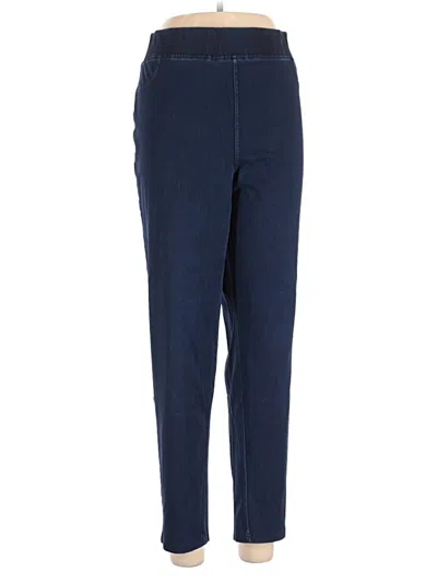 Pre-owned Cathy Daniels Jeggings In Blue
