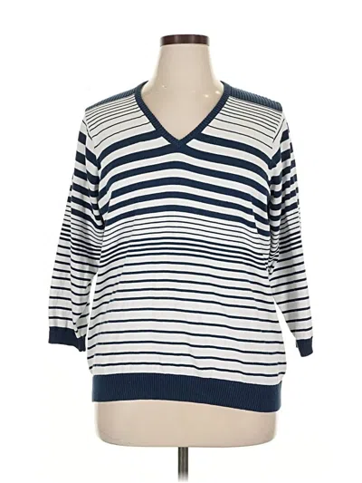 Pre-owned Cathy Daniels Pullover Sweater In Blue