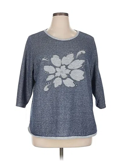 Pre-owned Cathy Daniels Pullover Sweater In Blue