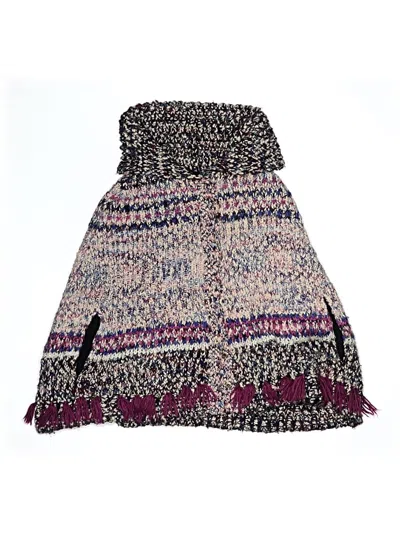 Pre-owned Catimini Kids' Poncho In Purple