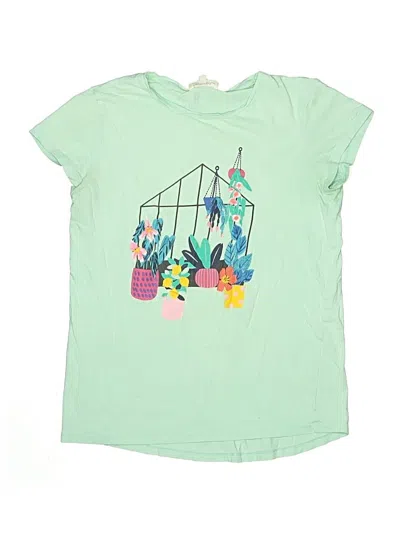Pre-owned Catimini Kids' Short Sleeve T-shirt In Green