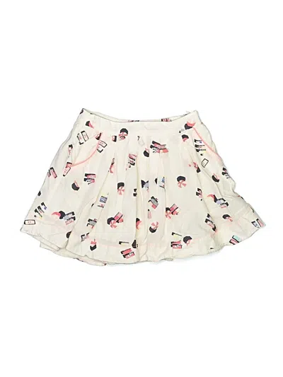 Pre-owned Catimini Kids' Skirt In Ivory
