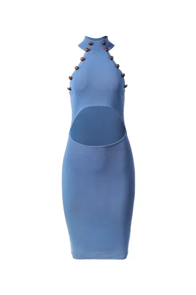 Catnip And Seaweed Women's Blue The Provence Midi Dress