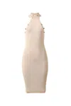 Catnip And Seaweed Women's Neutrals The Shell Midi Dress