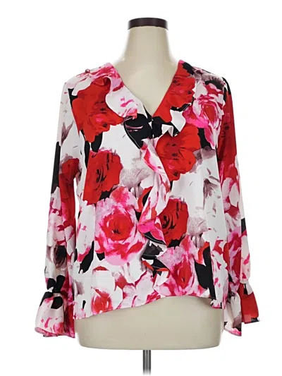 Cato 3/4 Sleeve Blouse In Multi