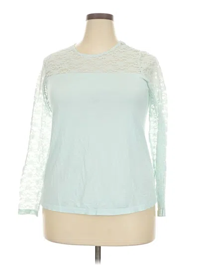 Pre-owned Cato 3/4 Sleeve T-shirt In Blue