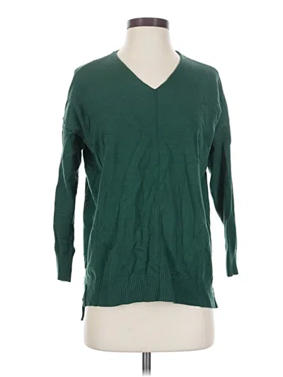 Pre-owned Cato 3/4 Sleeve T-shirt In Green