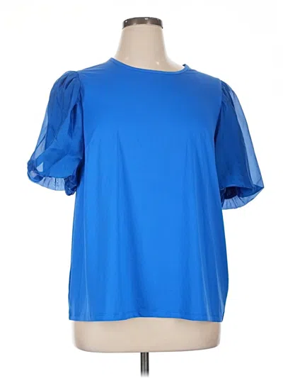 Pre-owned Cato Active T-shirt In Blue