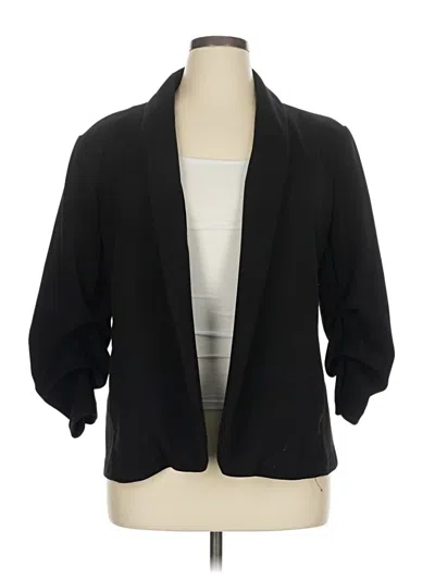 Pre-owned Cato Blazer Jacket In Black