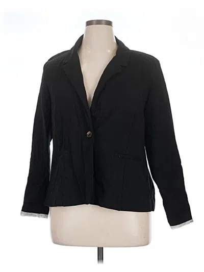Pre-owned Cato Blazer Jacket In Black