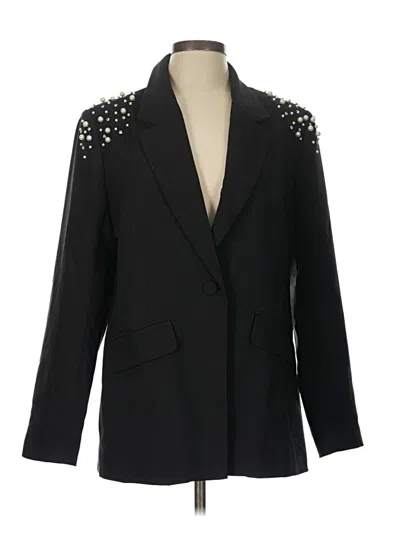 Pre-owned Cato Blazer Jacket In Black