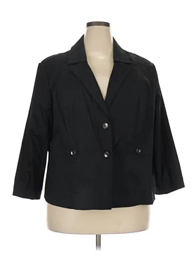 Pre-owned Cato Blazer Jacket In Black