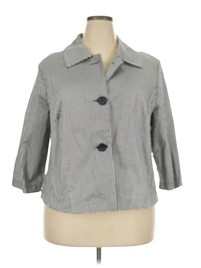 Pre-owned Cato Blazer Jacket In Gray