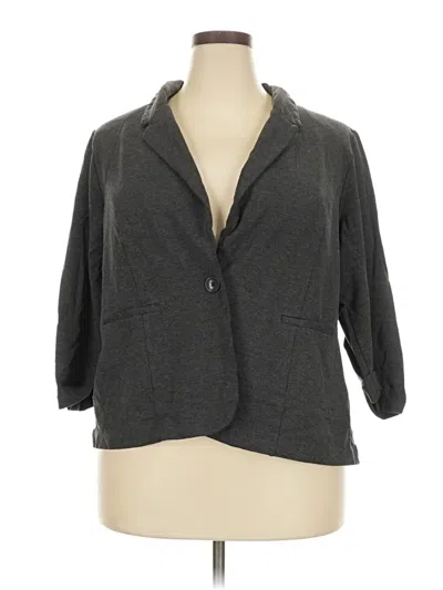 Pre-owned Cato Blazer Jacket In Gray