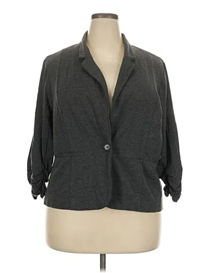 Pre-owned Cato Blazer Jacket In Gray
