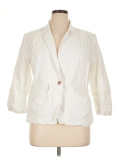 Pre-owned Cato Blazer Jacket In Ivory