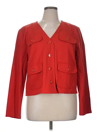 Pre-owned Cato Blazer Jacket In Red