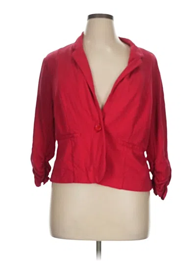 Pre-owned Cato Blazer Jacket In Red