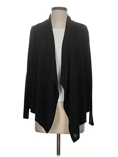 Pre-owned Cato Cardigan Sweater In Black