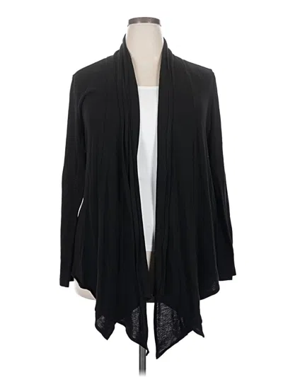 Pre-owned Cato Cardigan Sweater In Black