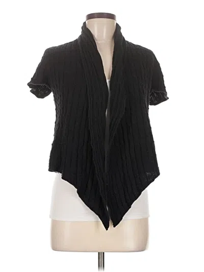 Pre-owned Cato Cardigan Sweater In Black