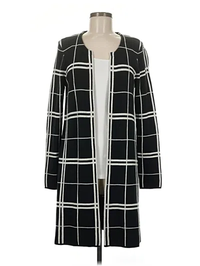 Pre-owned Cato Cardigan Sweater In Black