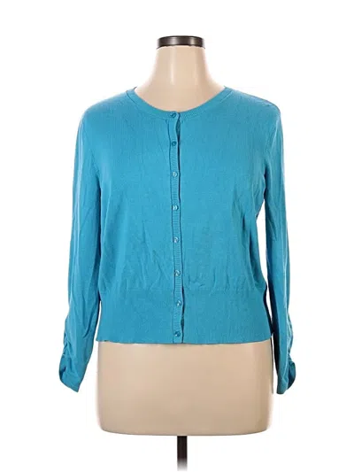 Pre-owned Cato Cardigan Sweater In Blue