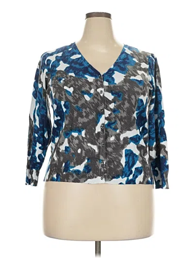 Pre-owned Cato Cardigan Sweater In Blue