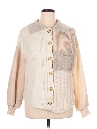 Pre-owned Cato Cardigan Sweater In Brown