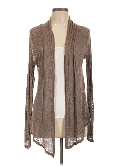Pre-owned Cato Cardigan Sweater In Brown
