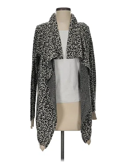 Pre-owned Cato Cardigan Sweater In Gray
