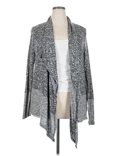 Pre-owned Cato Cardigan Sweater In Gray