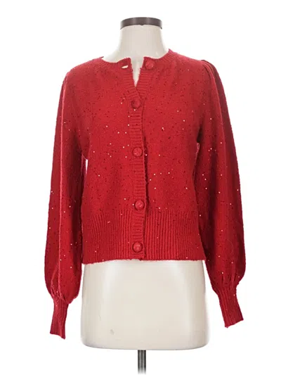 Pre-owned Cato Cardigan Sweater In Red