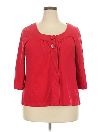 Pre-owned Cato Cardigan Sweater In Red