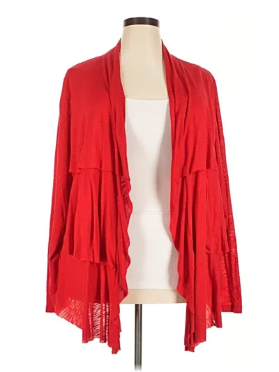 Pre-owned Cato Cardigan Sweater In Red