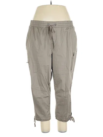 Pre-owned Cato Cargo Pants In Gray