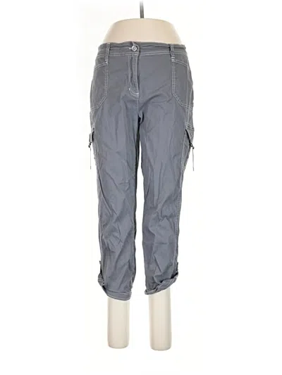 Pre-owned Cato Cargo Pants In Gray