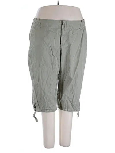 Pre-owned Cato Cargo Pants In Green