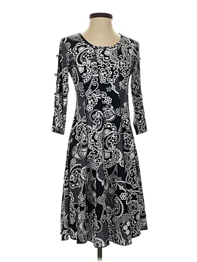 Pre-owned Cato Casual Dress In Black