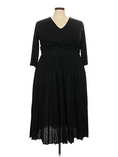 Pre-owned Cato Casual Dress In Black
