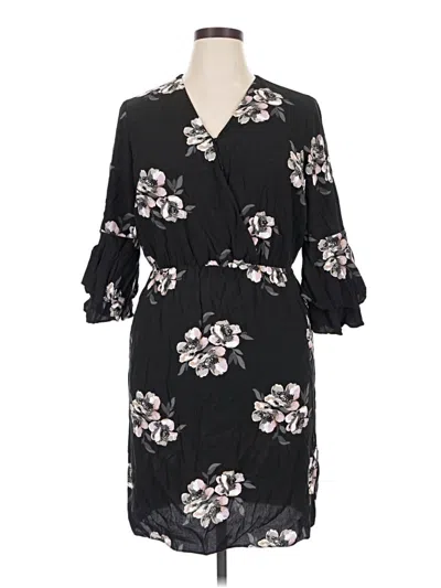 Pre-owned Cato Casual Dress In Black