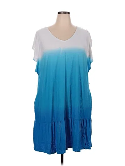 Pre-owned Cato Casual Dress In Blue