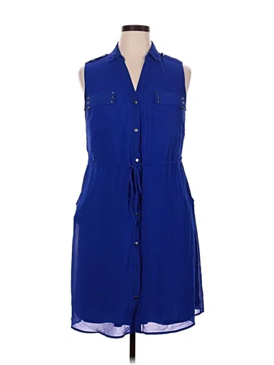 Pre-owned Cato Casual Dress In Blue