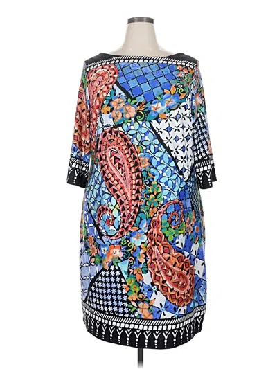 Pre-owned Cato Casual Dress In Blue